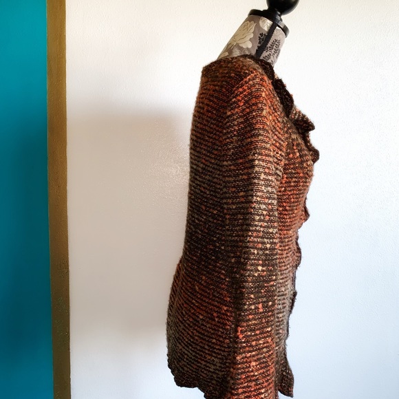 Vertigo Paris Open Knit Collard Sweater - Picture 3 of 7